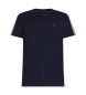 Tommy Hilfiger T-Shirt mit markanten marineblauen Streifen