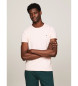 Tommy Hilfiger Extra slim fit T-shirt met geborduurd logo roze