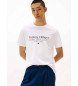 Tommy Hilfiger Round neck T-shirt with white logo