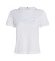 Tommy Hilfiger T-shirt bianca a maniche corte slim