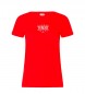 Camiseta Essential DW0DW11239 rojo