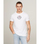Tommy Hilfiger Global Stripe T-shirt weiß