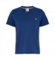 Camiseta TJW Regular Jersey C Neck azul 