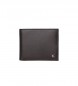 Tommy Hilfiger Portefeuille en cuir Eton Mini CC marron -8,5 x 10,7 x 2 cm