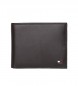 Tommy Hilfiger Usnjena denarnica Eton Mini CC rjava -8,5 x 10,7 x 2 cm