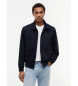 Tommy Hilfiger Giacca Harrington con cerniera e logo blu navy