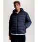 Tommy Hilfiger Quilted jacket in navy recycled nylon