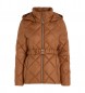 Tommy Hilfiger Brown Elevated Quilted Jacket