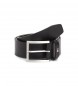 Tommy Hilfiger Ceinture en cuir Hampton 4.0 noire