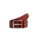 Tommy Hilfiger Cintura New Denton 4.0 in pelle marrone