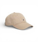 Tommy Hilfiger Gorra de béisbol con logo bordado beige