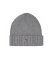 Tommy Hilfiger Logo-Mütze Essential grau