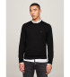 Tommy Hilfiger Maglione girocollo in cashmere nero