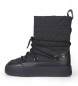 Tommy Hilfiger Schwarze glatte Stiefel