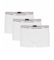 Tommy Hilfiger Pack of 3 Boxers LR Trunk white