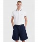 Tommy Hilfiger Core Tommy Tipped Slim weies Poloshirt