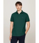 Tommy Hilfiger Textured piqu polo shirt 1985 Collection green