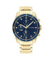 Tommy Hilfiger Reloj Parker dorado