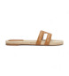 Tommy Hilfiger Sandalias estilo alpargata con monograma TH marrón