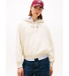Tommy Hilfiger Sudadera con capucha y logo texturizado beige