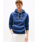 Tommy Hilfiger Sudadera de felpa con capucha y cordn azul