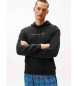 Tommy Hilfiger Camisola com capuz original com logtipo preto