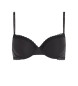 Tommy Hilfiger Soutien-gorge noir en dentelle tonale