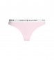 Tommy Hilfiger String met logo op tailleband roze