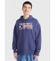 Tommy Jeans Reg Athletic Logo sweatshirt blauw