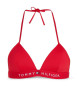 Tommy Hilfiger Bikini Top Red Padded