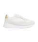 Tommy Hilfiger Lux Monogram Leather Sneakers branco