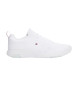 Tommy Hilfiger Signature white knitted trainers 