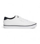 Tommy Hilfiger Essential Sneakers met logo en stiksels wit