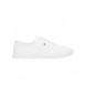 Tommy Hilfiger Essential sneakers i canvas med vit logotyp