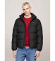 Tommy Jeans Abrigo Essential Corto negro