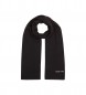Tommy Jeans Schal mit schwarzem gesticktem Logo