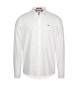 Tommy Jeans Klassisches Oxford-Hemd weiß