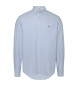 Tommy Jeans Oxfordskjorta med normal passform blå