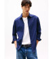 Tommy Jeans Camicia blu navy originale in popeline elasticizzato