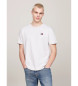 Tommy Jeans Rundhals-T-Shirt mit grauem Aufnher