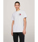 Tommy Jeans Essential T-shirt med smal passform och grå logotyp
