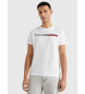 Tommy Jeans Essentiële vlag T-shirt wit