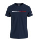 Tommy Jeans T-shirt essentiële vlag marine