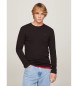 Tommy Jeans Långärmad slim fit t-shirt svart