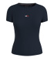 Tommy Jeans T-shirt slim ctel marine