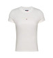 Tommy Jeans Slim Tonal Linear T-shirt hvid