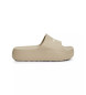 Tommy Jeans Beige thick-soled flip-flops