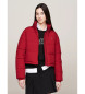 Tommy Jeans Chaqueta Essential rojo