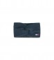Tommy Jeans Stretch-Stirnband aus Strick mit marineblauem Logo
