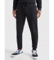Tommy Jeans Spodnie Jogger Fleece w kolorze czarnym
